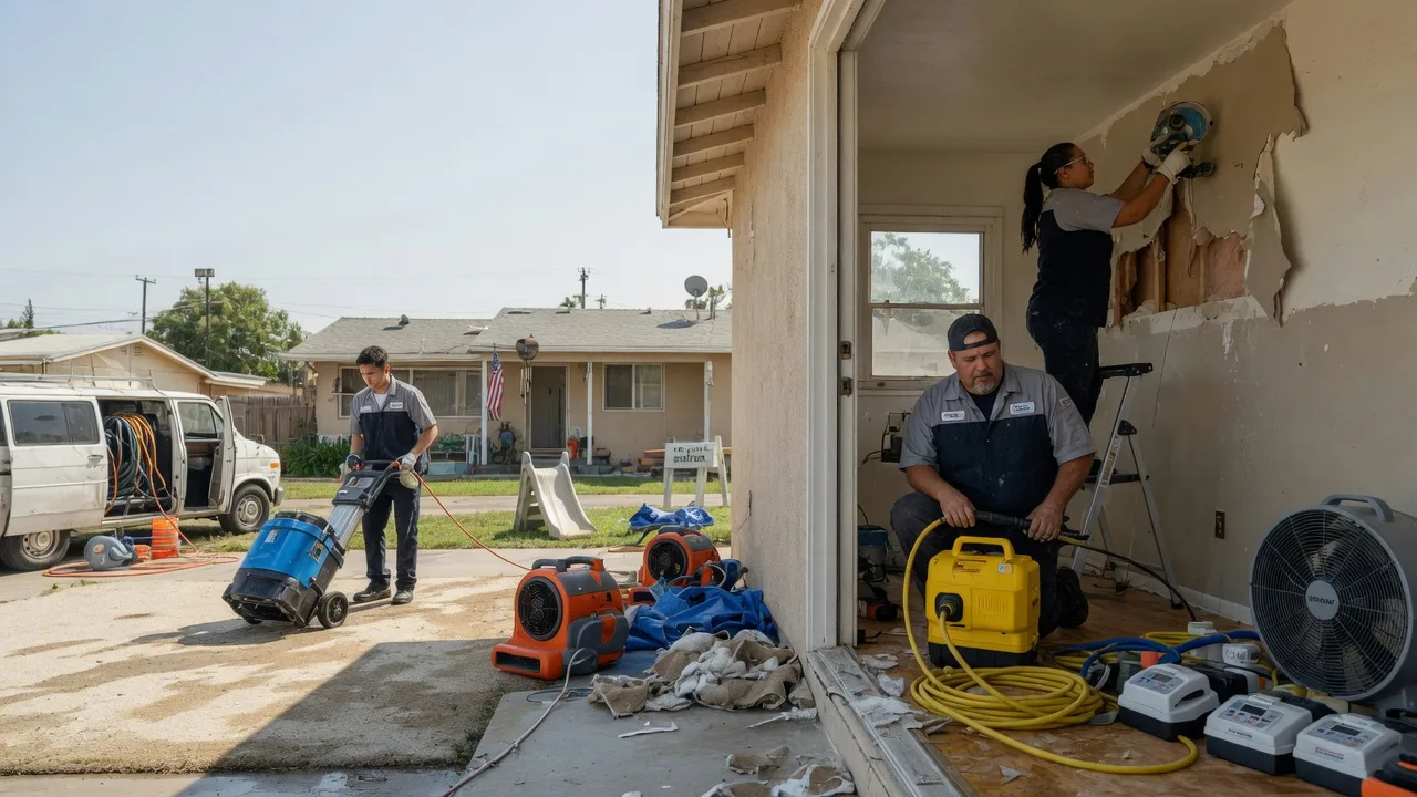 Water Damage Restoration in Hutchins, TX near me